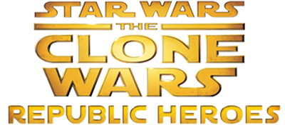 Star Wars Clone Wars Republic Heroes logo for Wii